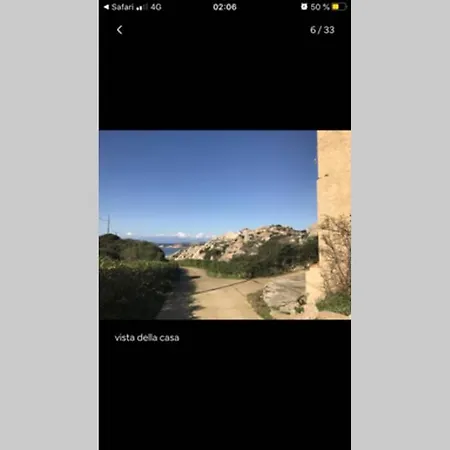 La Casa Del Capomastro ,cava Francese, La Maddalena *